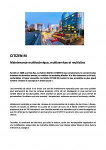 Maintenance multitechnique, multiservices et multitsites