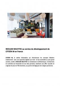 CITIZEN M en France